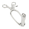 Mr. Steel Speculum Barr Rectal Grand Format 7.5 x 9.5cm